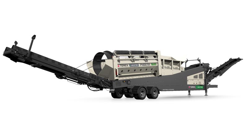 Ecotec's Phoenix 1600 Trommel Screener