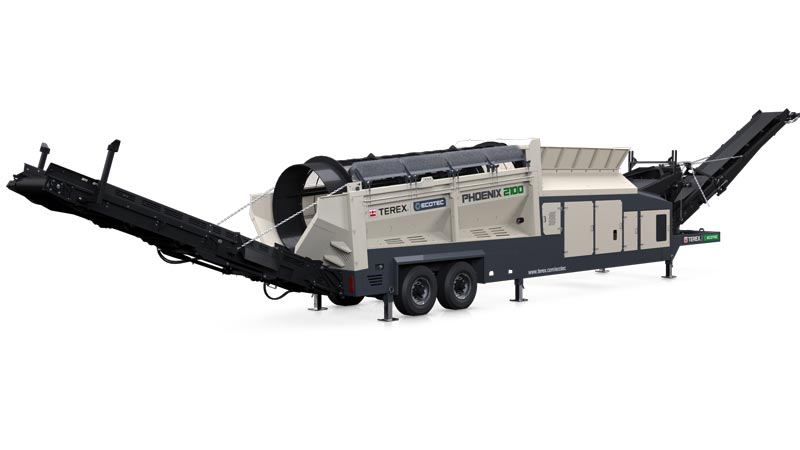 Ecotec's Phoenix 2100 Trommel Screener