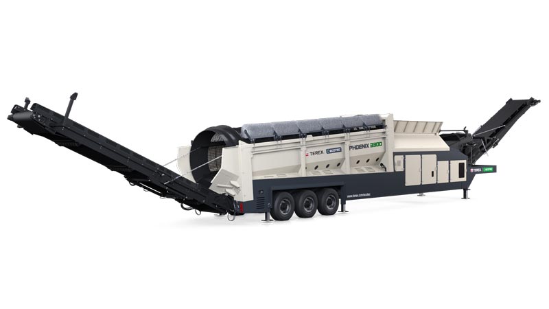 Ecotec's Phoenix 3300 Trommel Screener