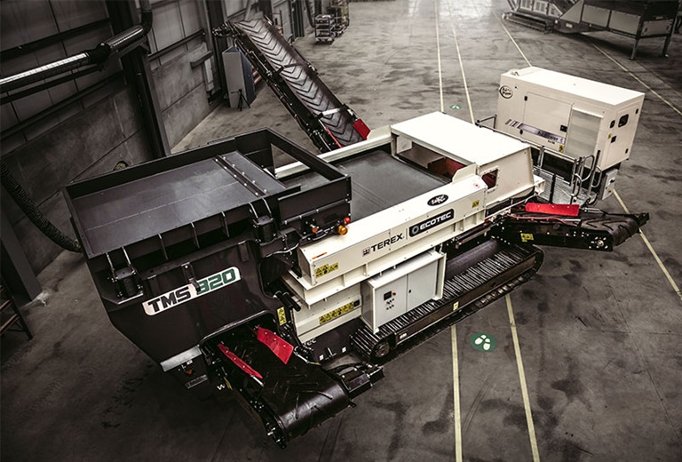 Ecotec's TMS 320 Metal Separator at Campsie, Northern Ireland