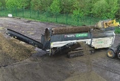 Ecotec TTS 620T Tracked Trommel Screen Screening Sand