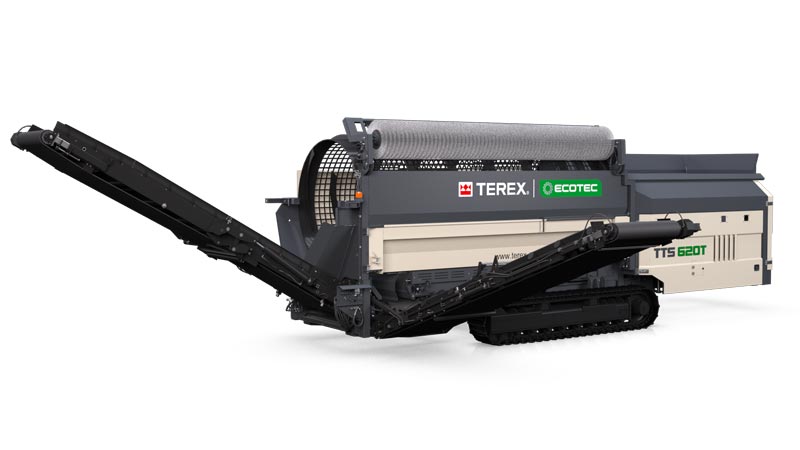 Ecotec TTS 620T Tracked Trommel Screen