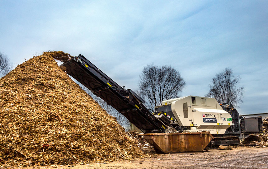 tbg630-shredder TBG630 Shredding Wood