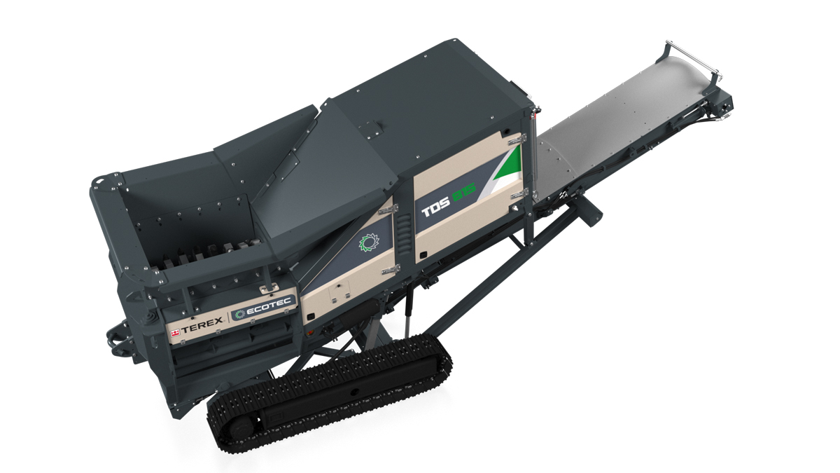 TDS 815 |Slow Speed Shredder | Terex Ecotec