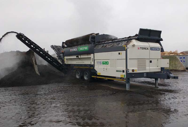 Ecotec's TTS 620 Mobile Trommel