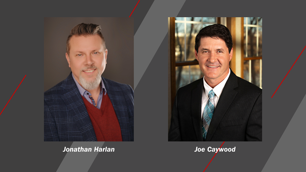 Portraits of Jonathan Harlan and Joe Caywood