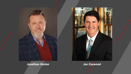 Portraits of Jonathan Harlan and Joe Caywood