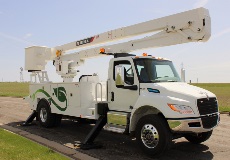 Terex International Zero-Emissions Bucket Truck