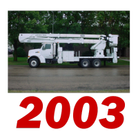 The Linesman Series of transmission bucket trucks debuts in 2003
