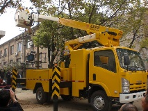Terex global bucket truck for international customers