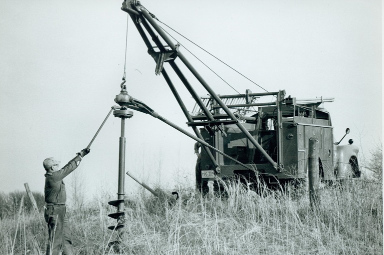 Terex First Digger Derrick