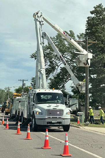 Terex Storm Response Boom Trucks