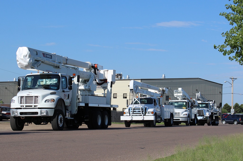 Terex Utilities Truck Line Up