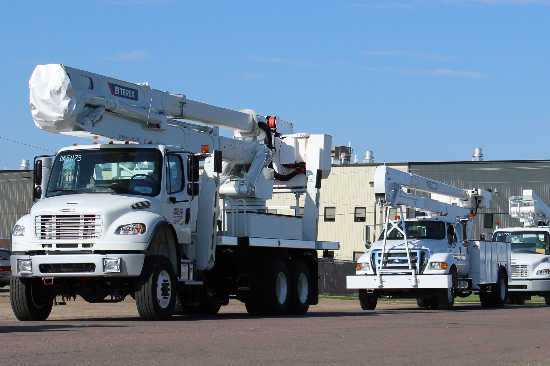 Terex Utilities Truck Line Up 2