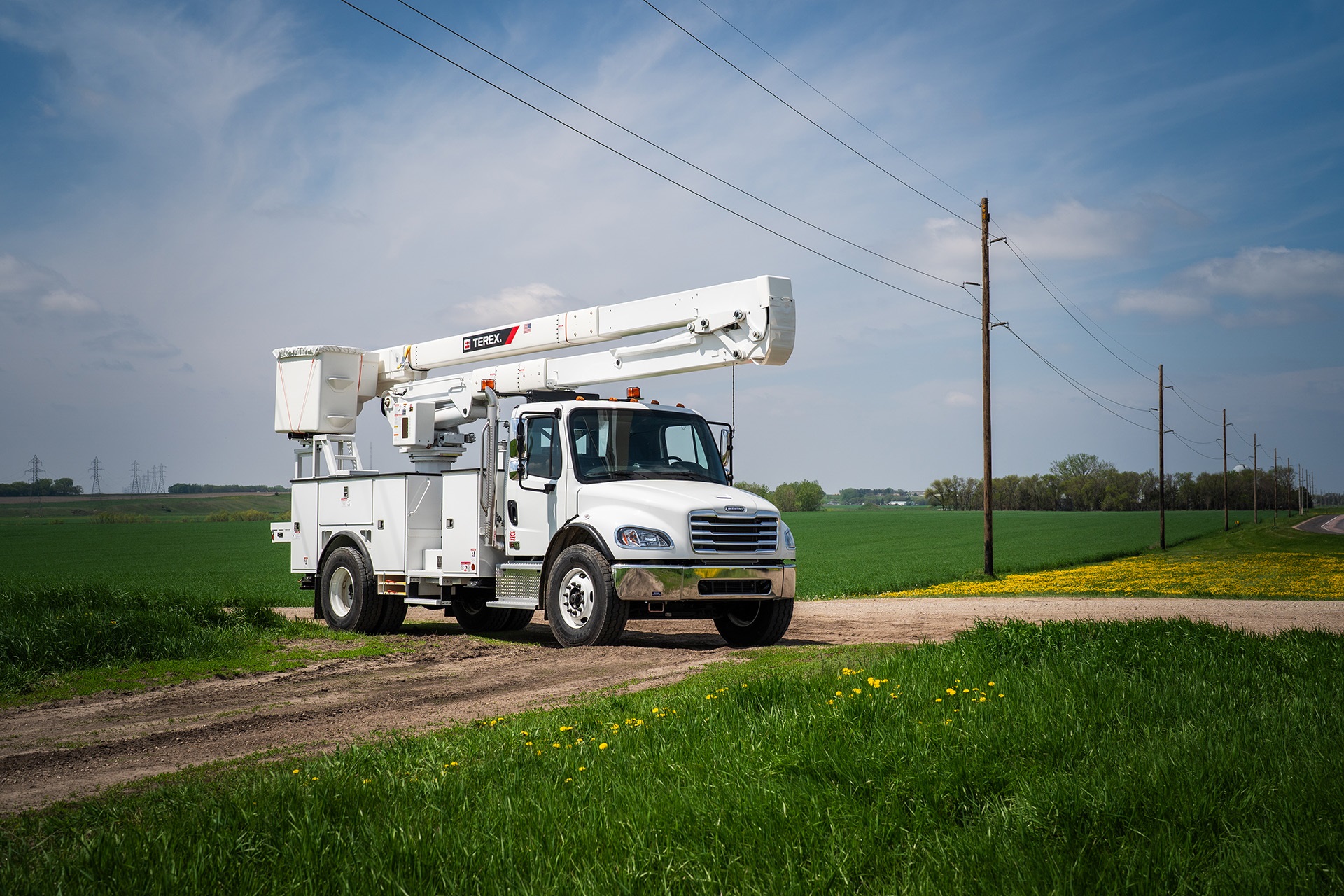 Terex Optima TC Series bucket truck