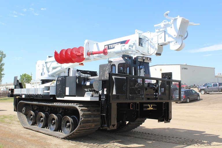 Terex General 80 Digger Derrick mounted on track unit