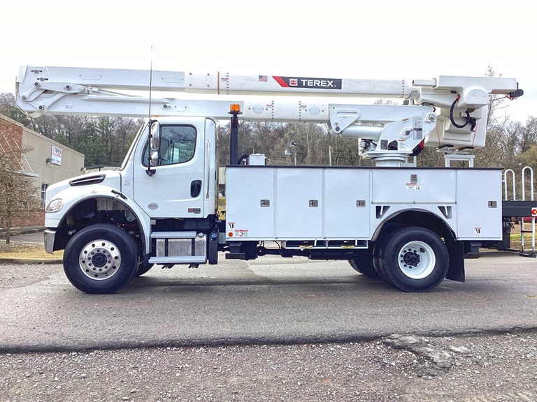Terex Optima HR55 parked in parking lot