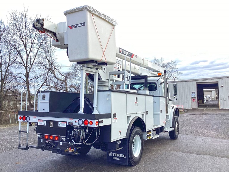 Terex Optima HR55 rear view