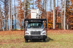 Terex XT Pro 60 parked in forest