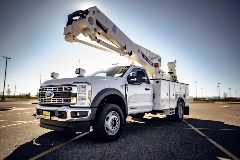 Terex TRX55 telescopic bucket truck