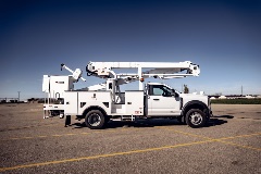 Terex TRX55 curbside view