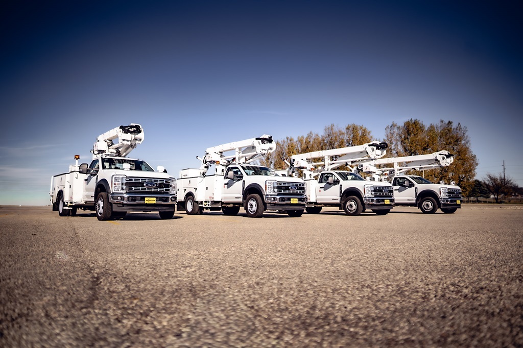 Terex TRX Series bucket truck lineup