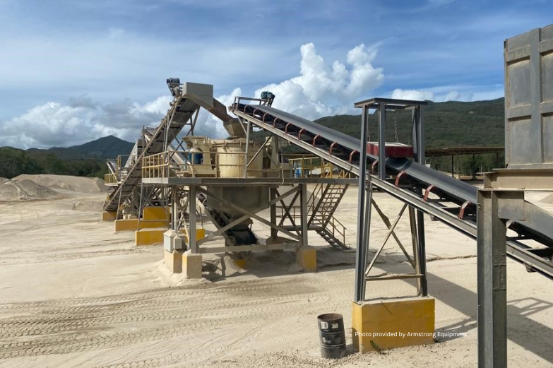 Canica VSI modular crushing plant