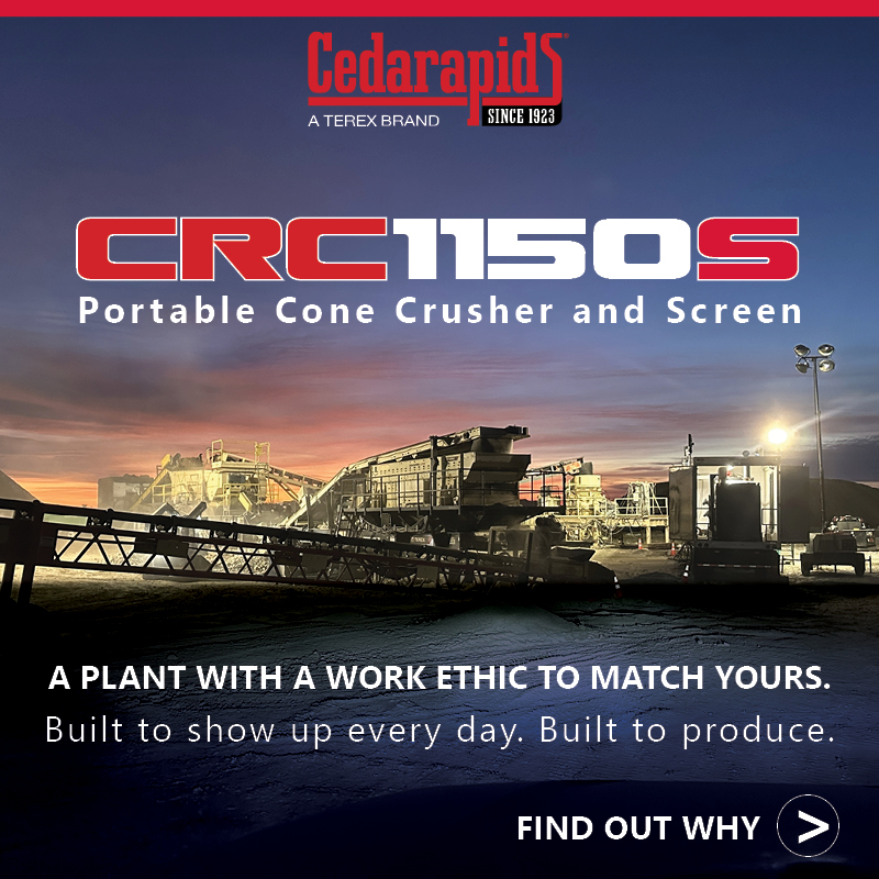 Cedarapids CRC1150S Cone and Screen Plant