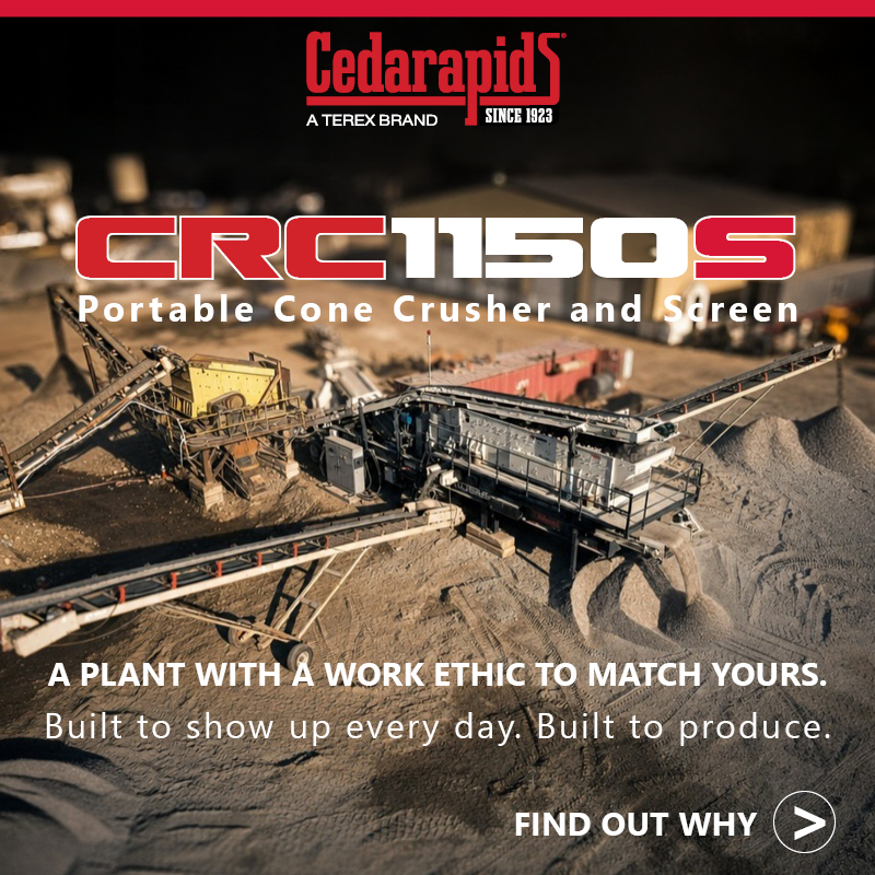 Cedarapids CRC1150S Cone and Screen Plant 1