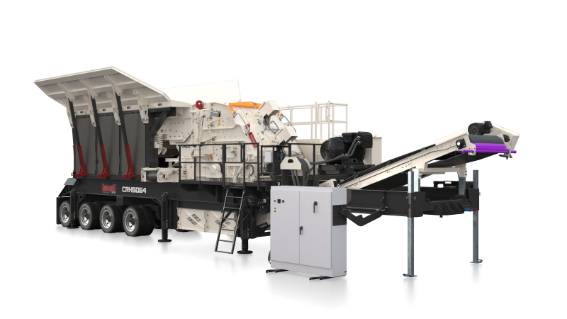 Cedarapids CRH5064 portable HSI crusher plant