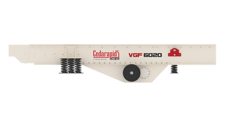 Cedarapids VGF6020 Vibrating Grizzly Feeder | High Production