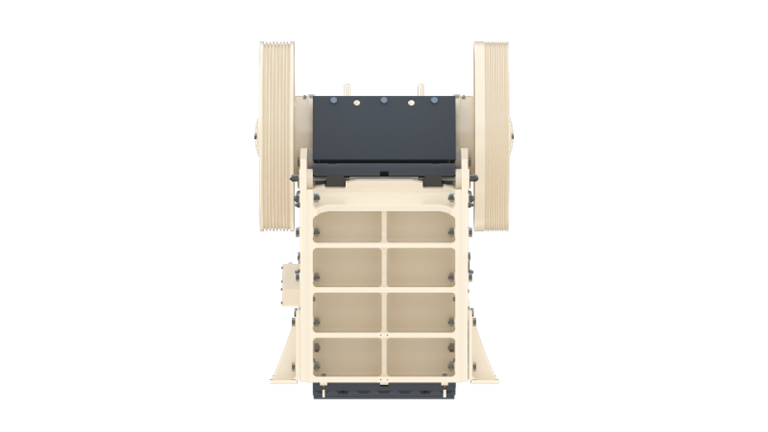 Cedarapids JW42 Jaw Crusher Front View Render