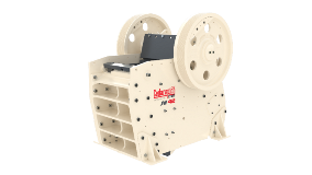 Cedarapids JW42 Jaw Crusher Left Side Angle Render