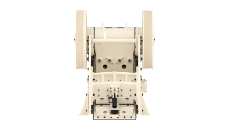 Cedarapids JW42 Jaw Crusher Rear View Render
