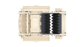 Cedarapids JW42 Jaw Crusher Top View Render