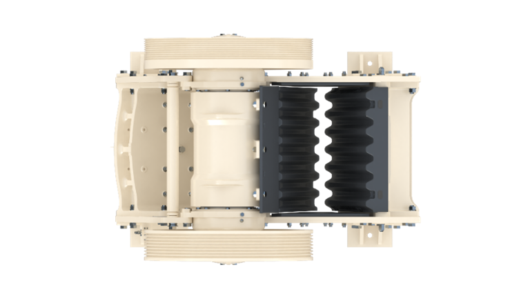 Cedarapids JW42 Jaw Crusher Top View Render
