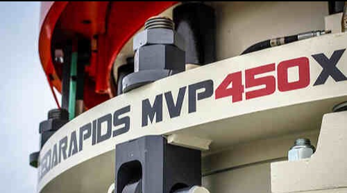 Cedarapids MVP450X static cone crusher