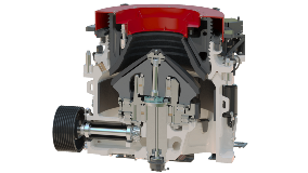 Cedarapids MVPX Cone Crusher Cross Sectional
