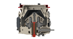 Cedarapids MVPX Cone Crusher Cross Sectional Second View