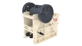 Cedarapids ST60 Jaw Crusher Rear Left Angle View