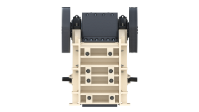 Cedarapids ST60 Jaw Crusher Front View