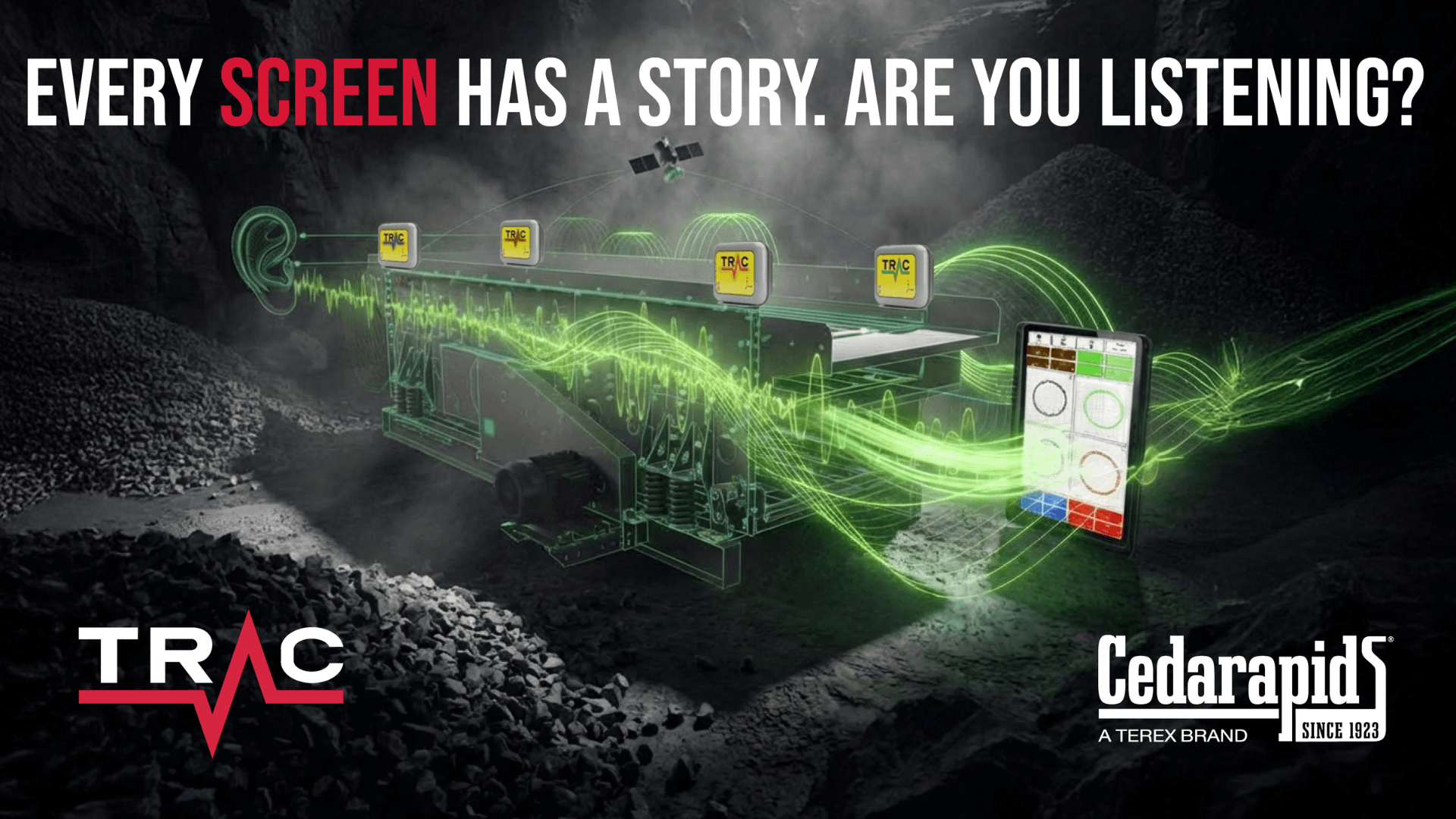 Cedarapids TRAC Screen Hero