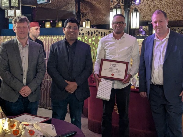 Terex MPS Service Engineer of the year- Soufiane Lanssari