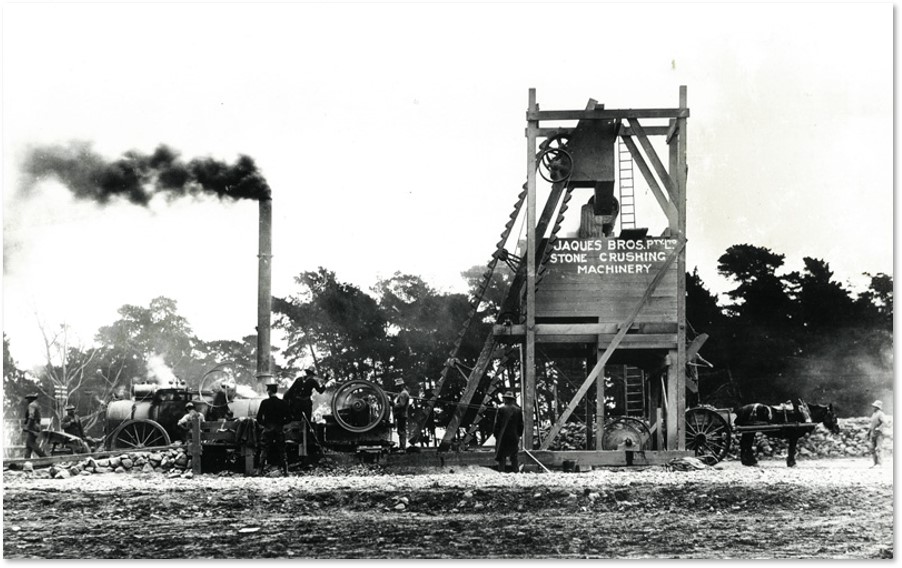 Steam-Driven Crushing Plant From 1923