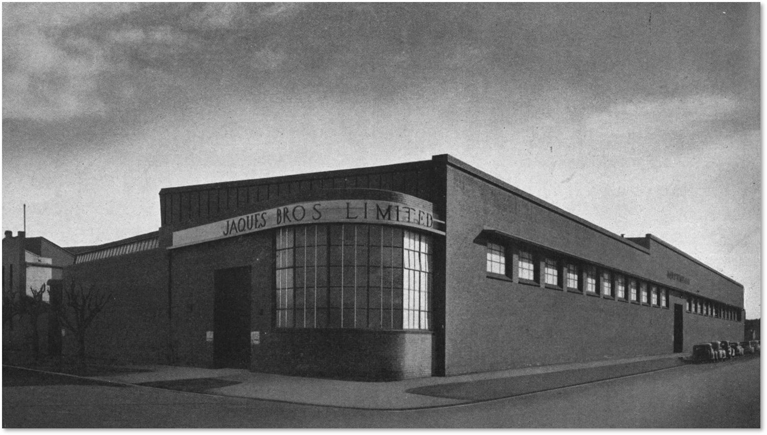 Jaques New Factory That Opened in 1941