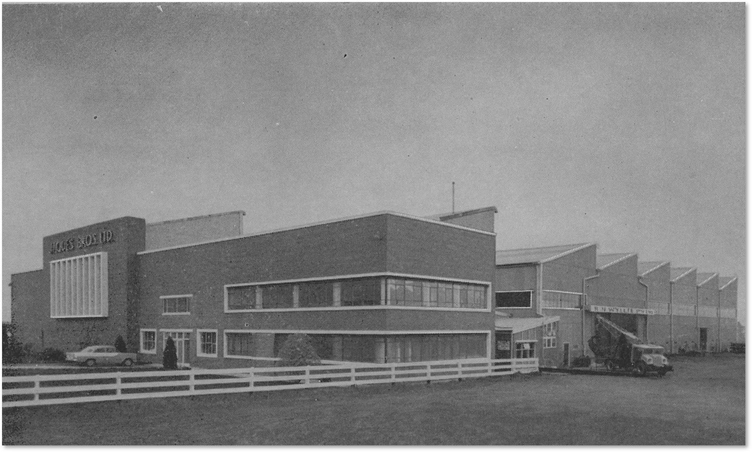 Jaques Fabrication Shop in 1960