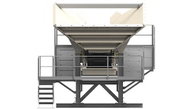 Back of Modular Apron Feeder