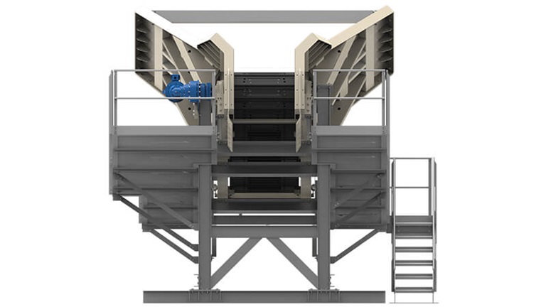 Front of Modular Apron Feeder