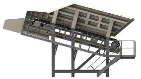 Right Side of Modular Apron Feeder