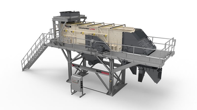 MHS6203 screen module with wash option